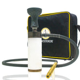 COCOYAYA Car-O-Bar Hookah with Bag - Bronze Stem (White Base)