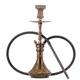 COCOYAYA Simba Hookah - Bronze Finish with Grey Base