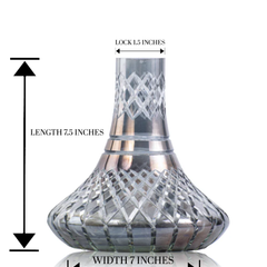COCOYAYA Simba Hookah Replacement Base Only - Grey
