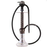 COCOYAYA Valeria Gem Hookah - Bronze Stem & Transparent Base