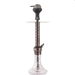 COCOYAYA Valeria Gem Hookah - Bronze Stem & Transparent Base