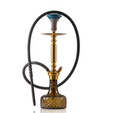 COCOYAYA Valencia Hookah - Golden & Grey Base