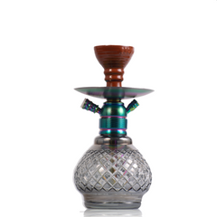 COCOYAYA X10 Hookah - Rainbow Stem & Grey Base