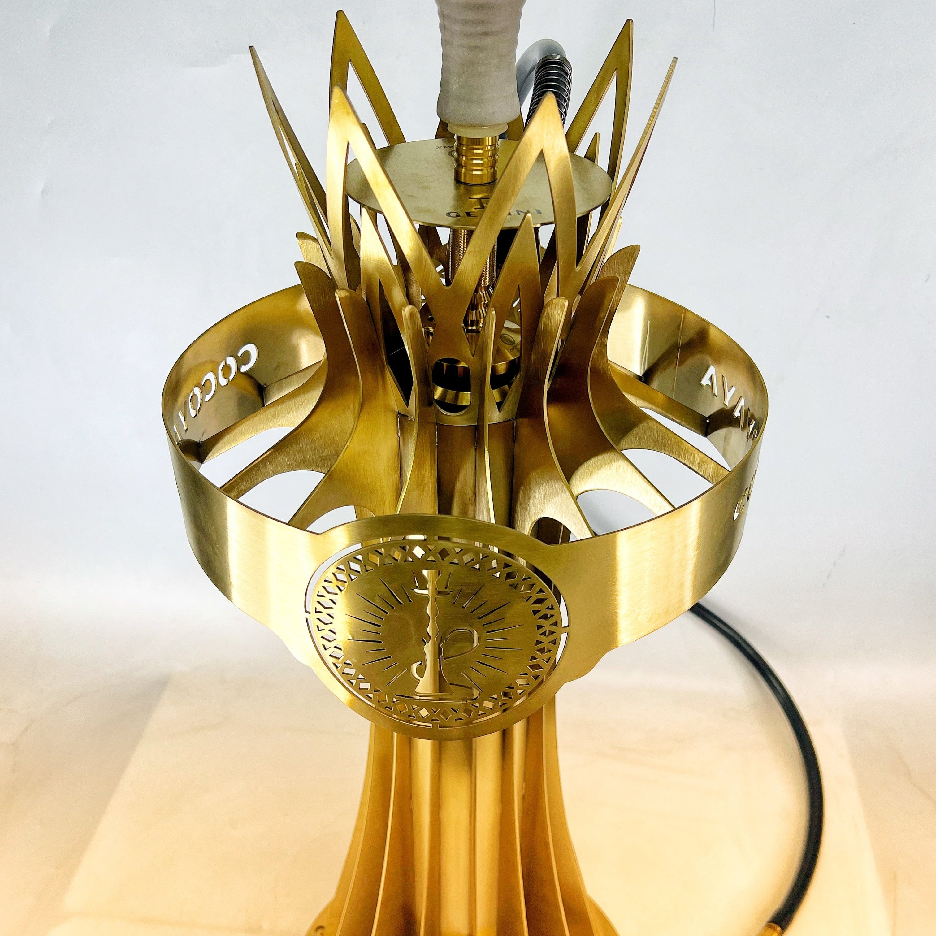 COCOYAYA Gemini Hookah - Golden
