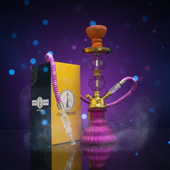 COCOYAYA Pumpkin 1042 - 4 Hookah - Purple