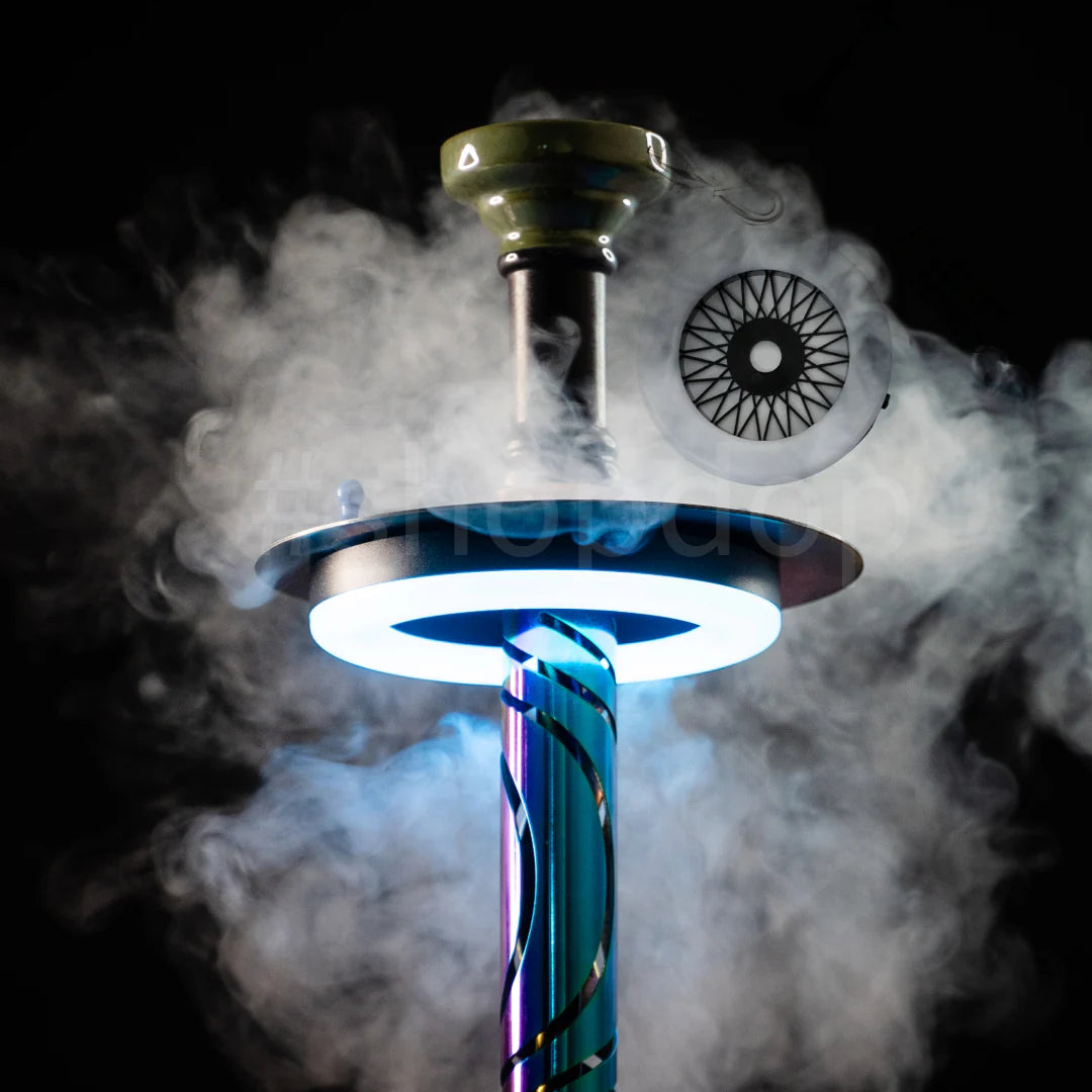 6-Inch RGB Hookah LED Ring Light