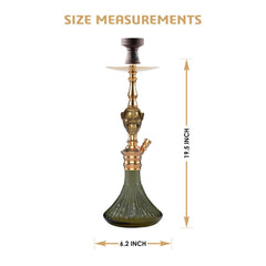 COCOYAYA Bohemian Series Kong Hookah - Gold
