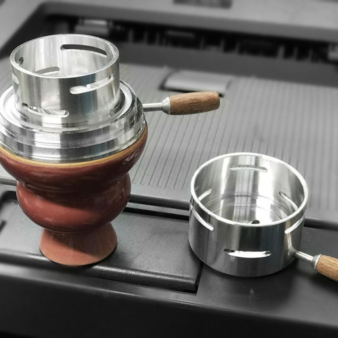 Single Coal Compact Hookah Heat Manager - Small Size, Big Performance