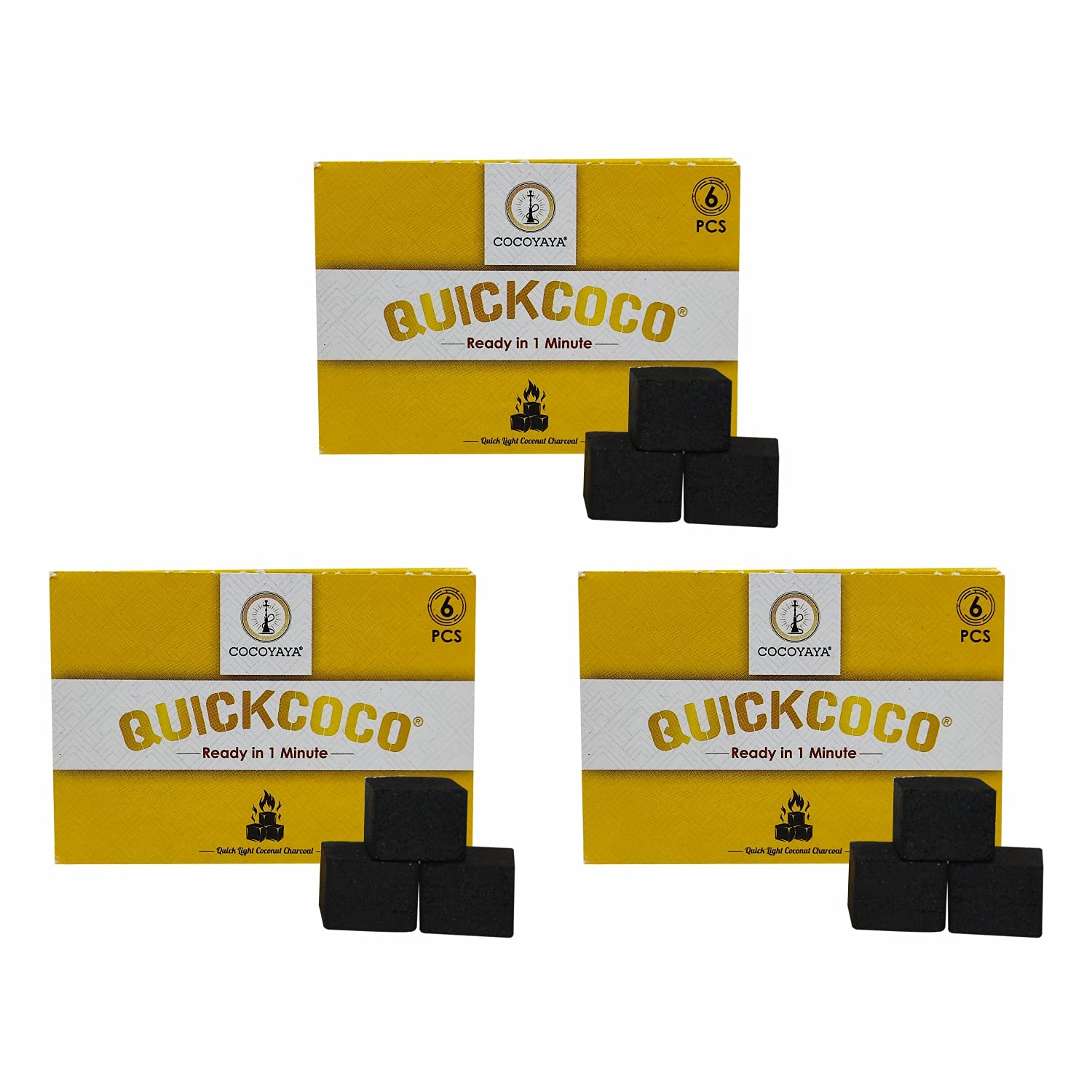 Cocoyaya QuickCoco Instant Light Charcoal
