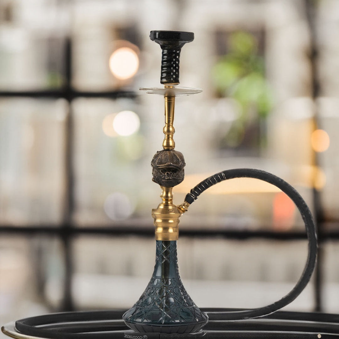 COCOYAYA Cigar Hookah (Bohemian Series) - Golden & Black