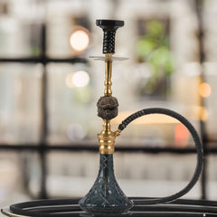 COCOYAYA Cigar Hookah (Bohemian Series) - Golden & Black