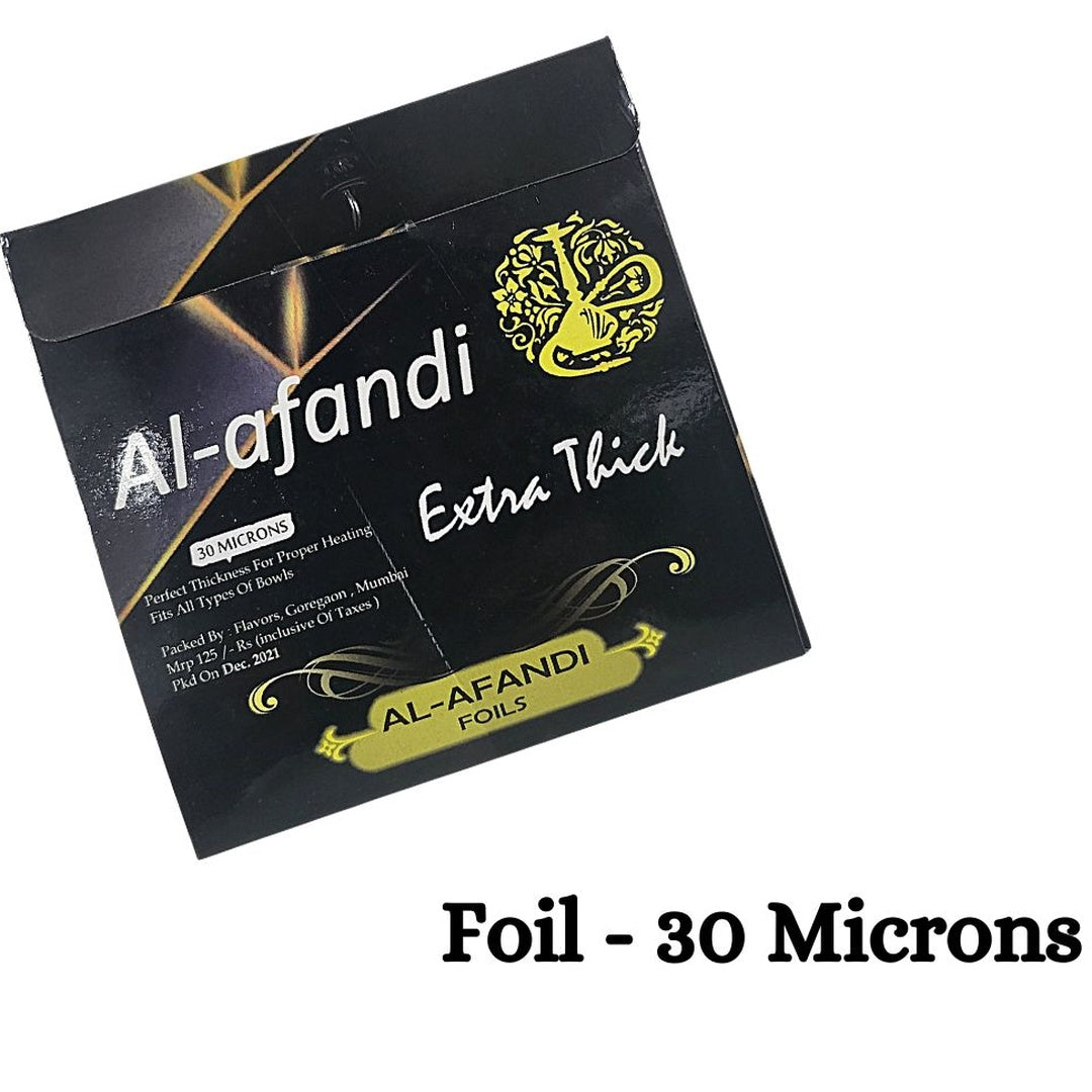 Al Afandi Pre Cut Hookah Foil for Hookah - 30 Microns