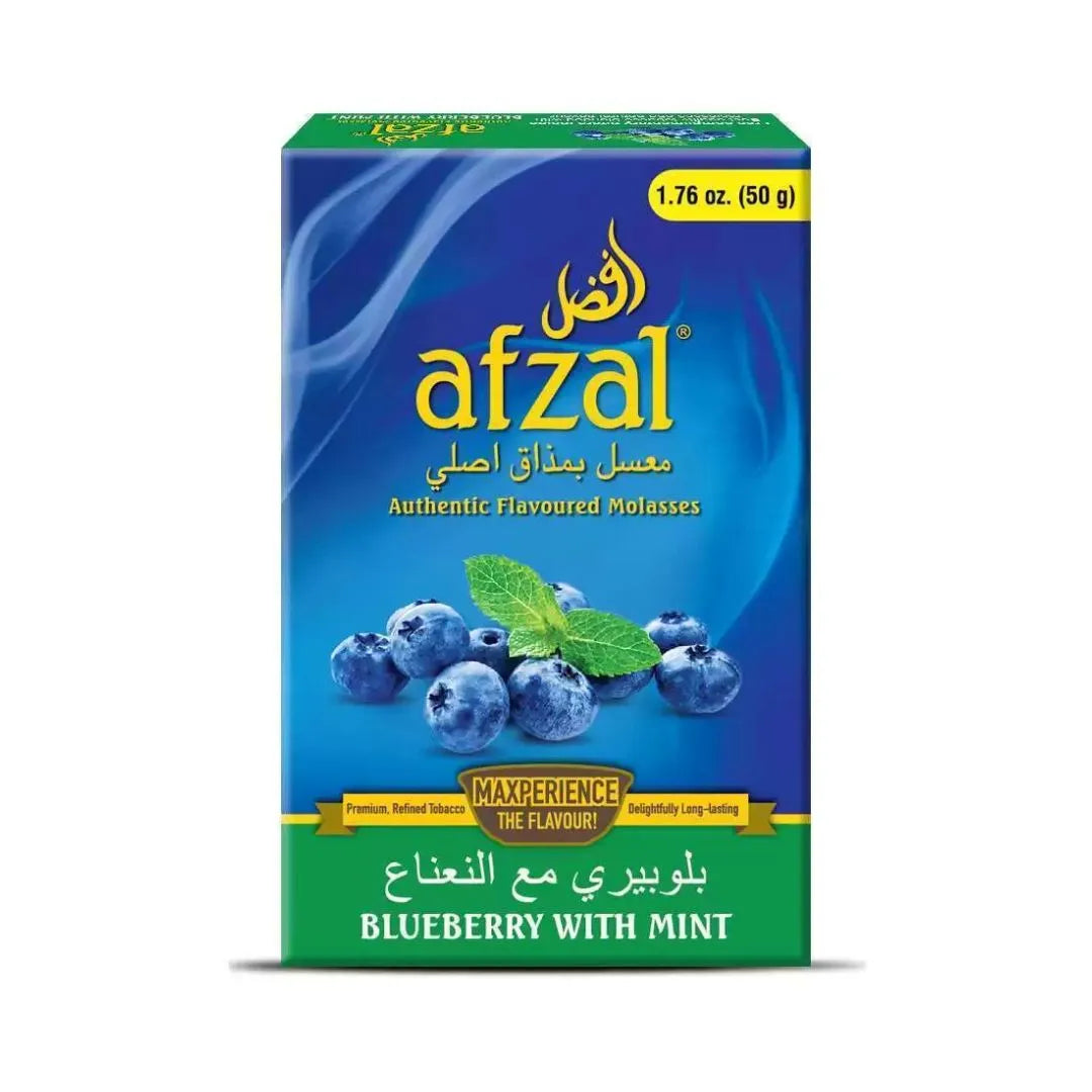Afzal Blueberry Mint Hookah Flavor (Sweet Berry Delight)