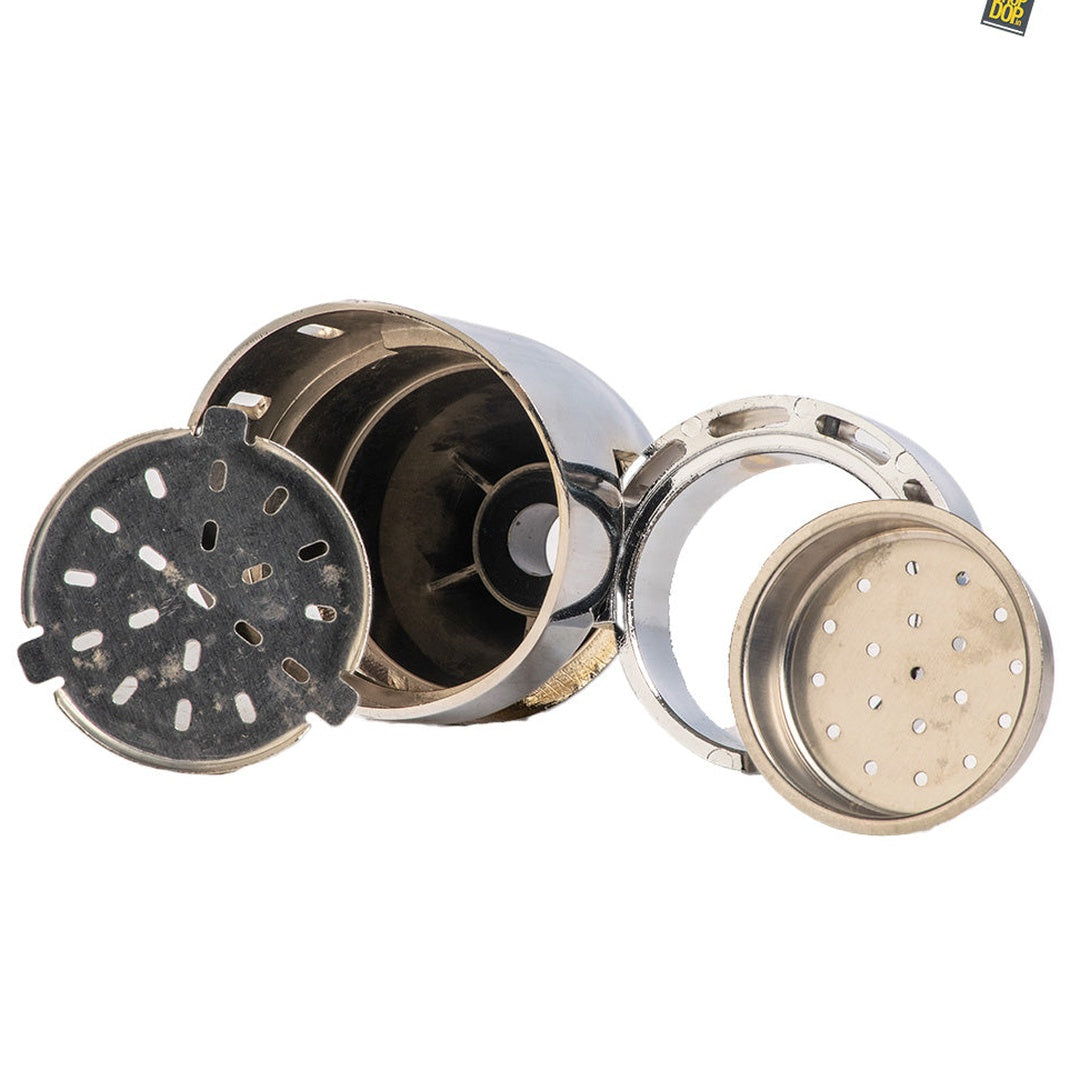 Alloy Metal Pull Drawer Hookah Chillum with Tray