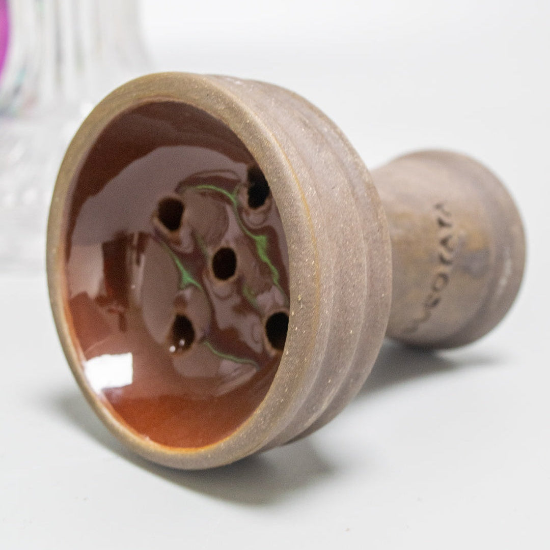 COCOYAYA Barcelona Hookah - Rainbow & Transparent Base