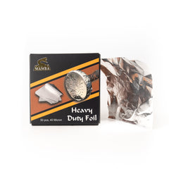 Black Mamba Pre Cut Aluminum Foil for Hookah 50pcs - 40 Microns