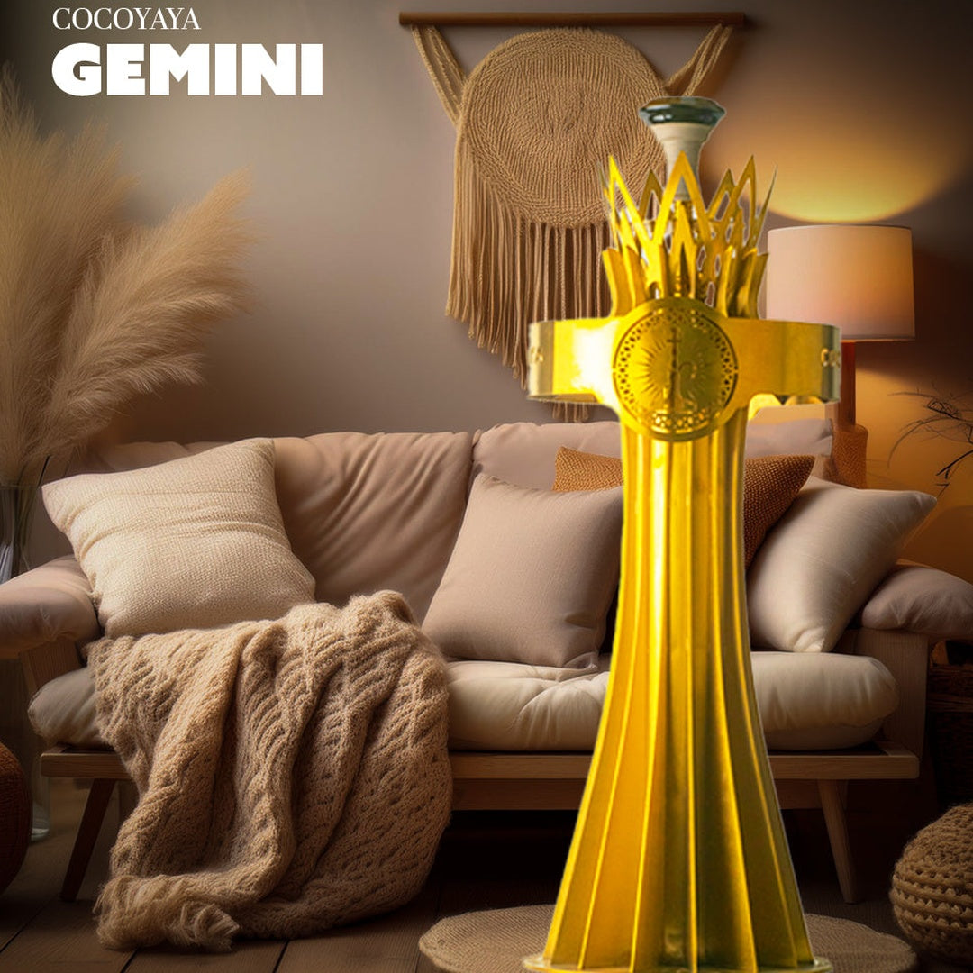 COCOYAYA Gemini Hookah - Golden