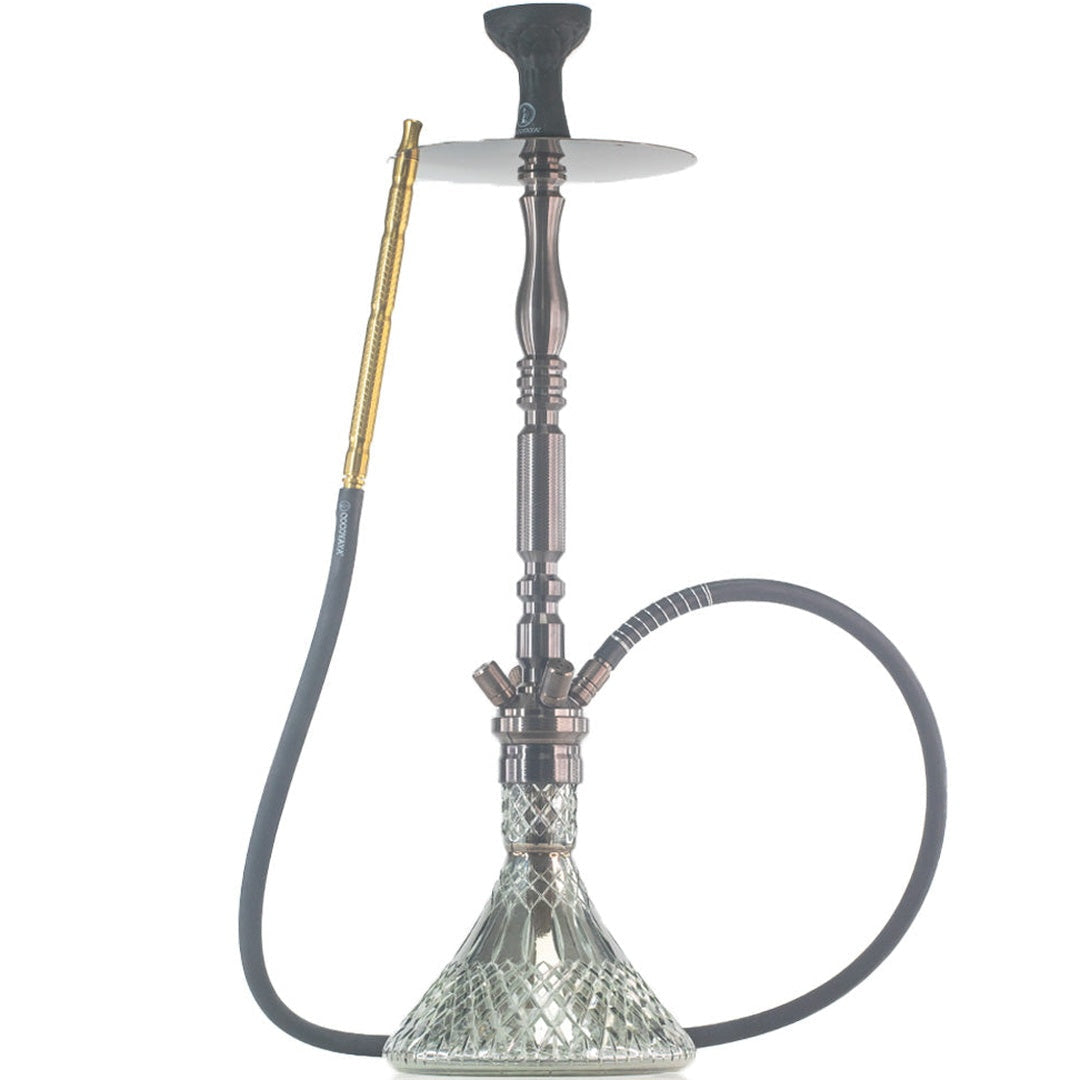 COCOYAYA King Series Carlos Hookah - Bronze Stem & CGB Base