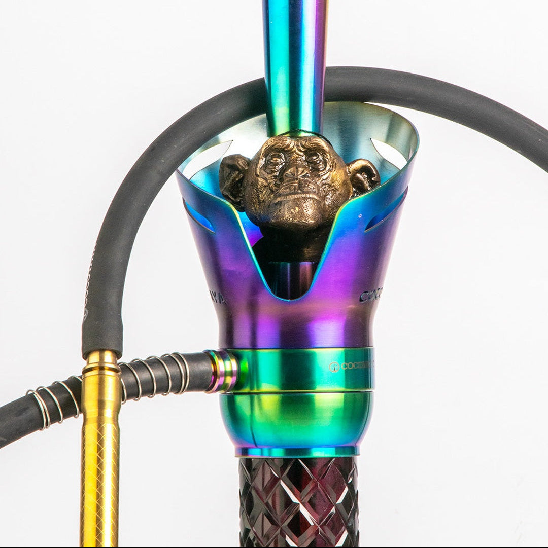 COCOYAYA Baku Mojo Hookah - Rainbow (Black Base)