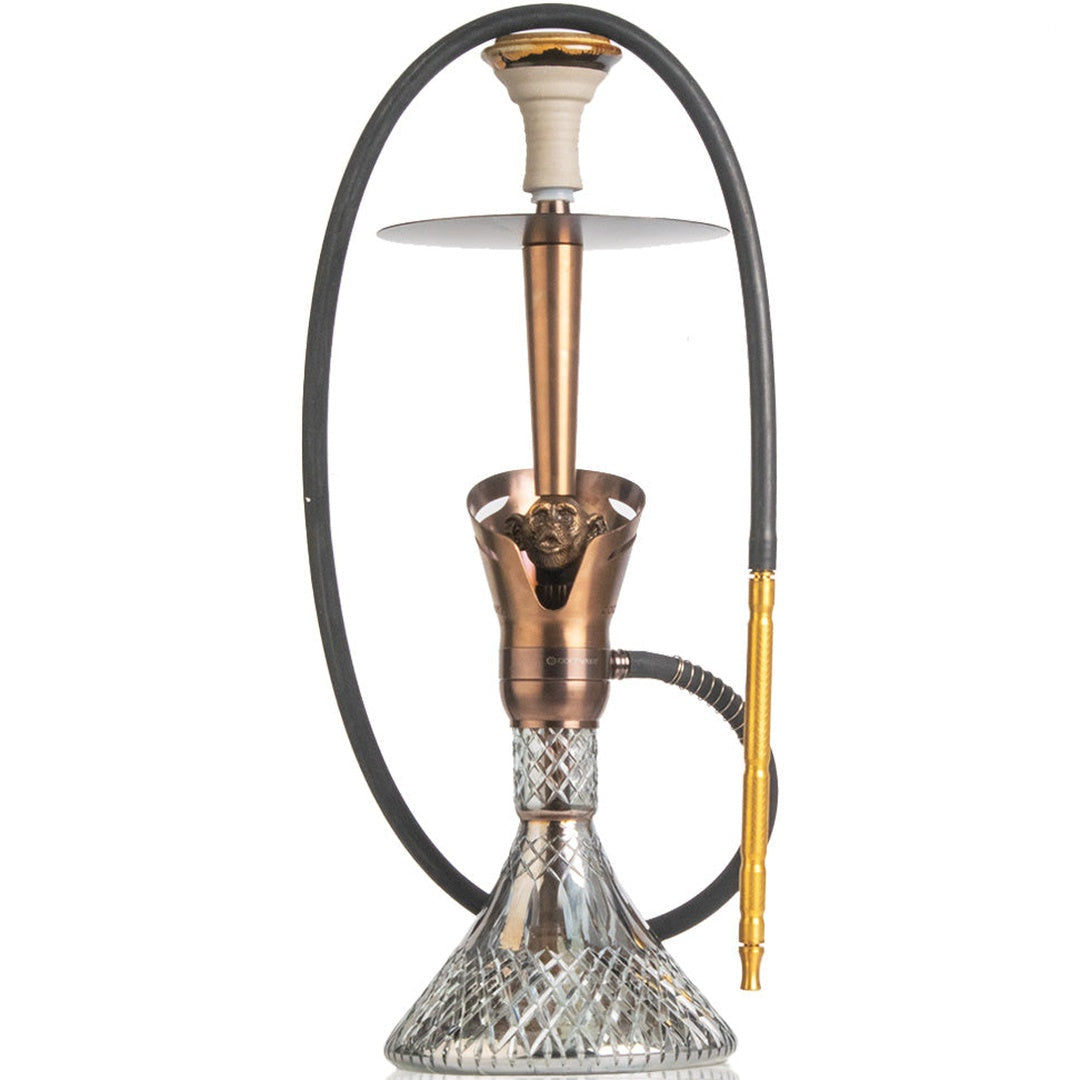 COCOYAYA Baku Mojo Hookah - Bronze (Cut Glass Base)