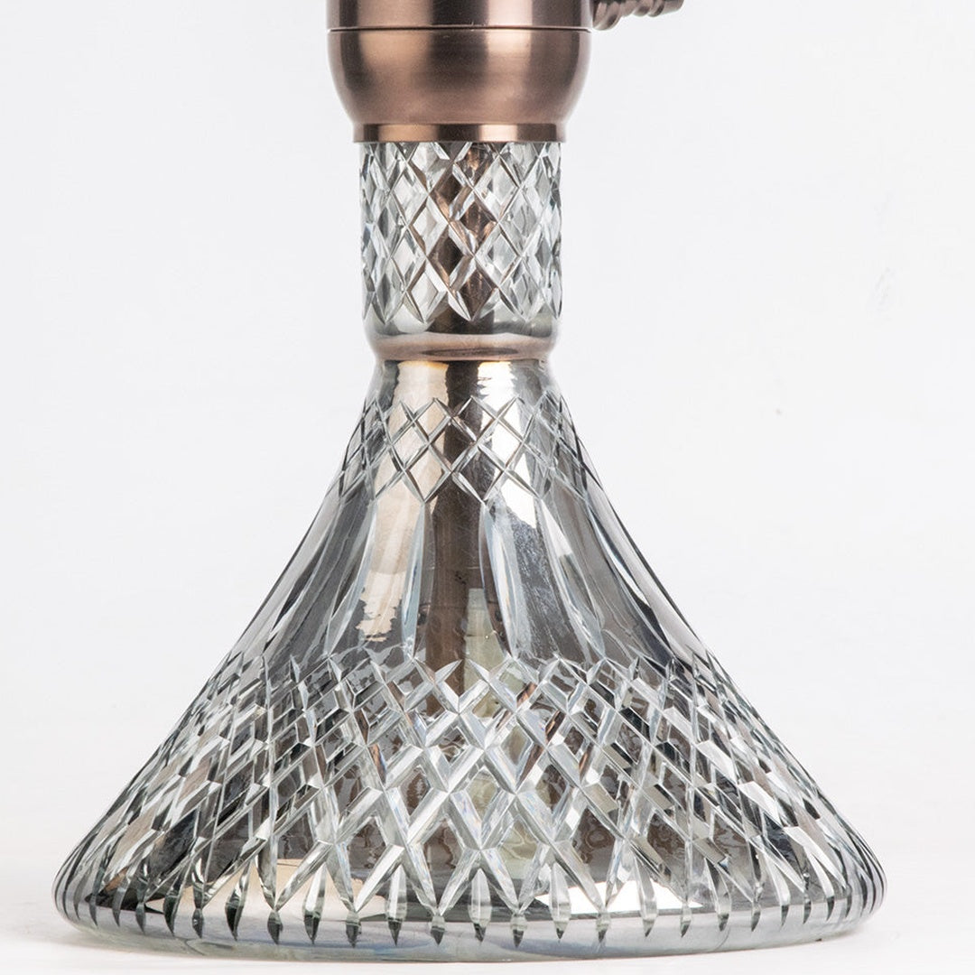 COCOYAYA Baku Mojo Hookah - Bronze (Cut Glass Base)