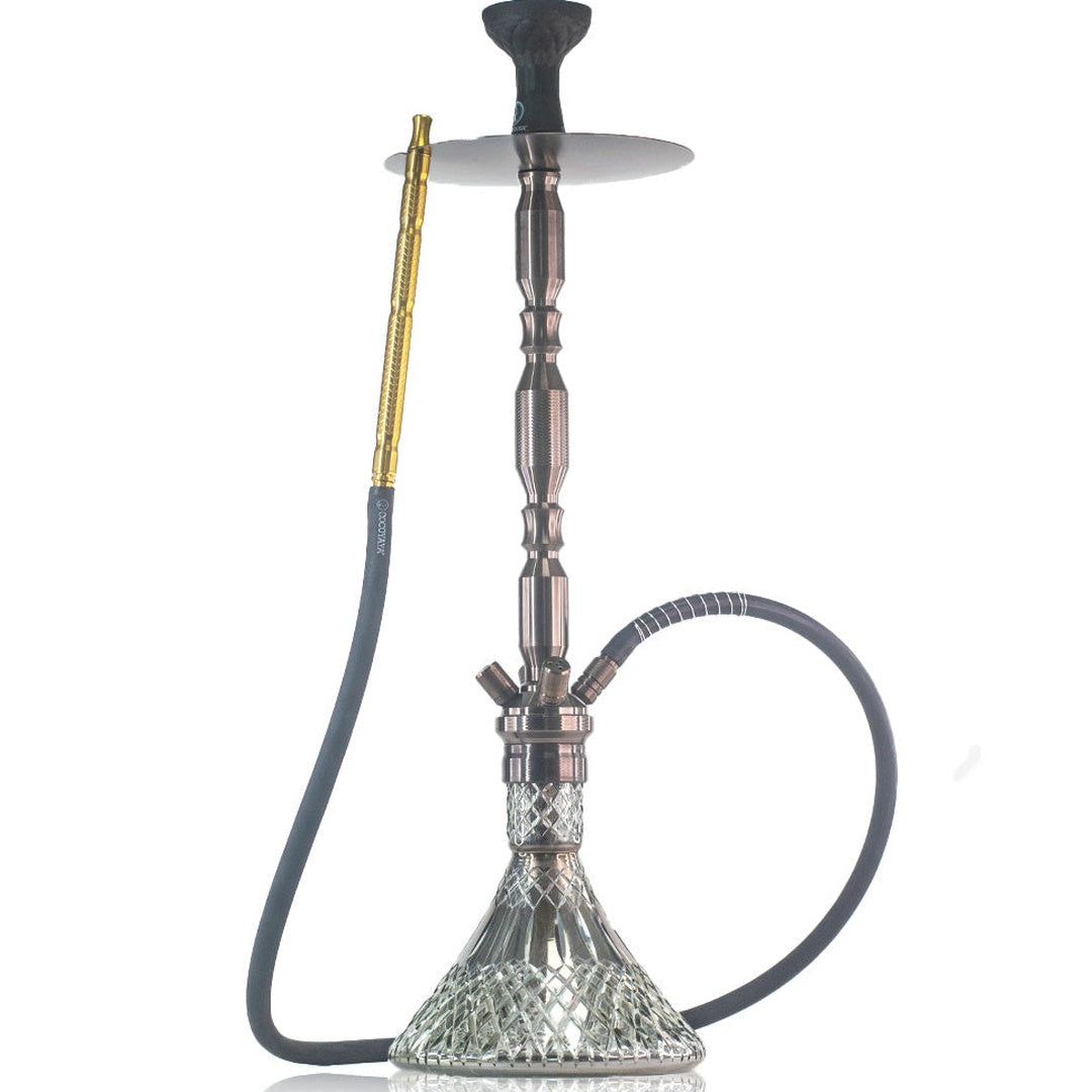 COCOYAYA King Series Brando Hookah - Bronze Stem & CGB Base