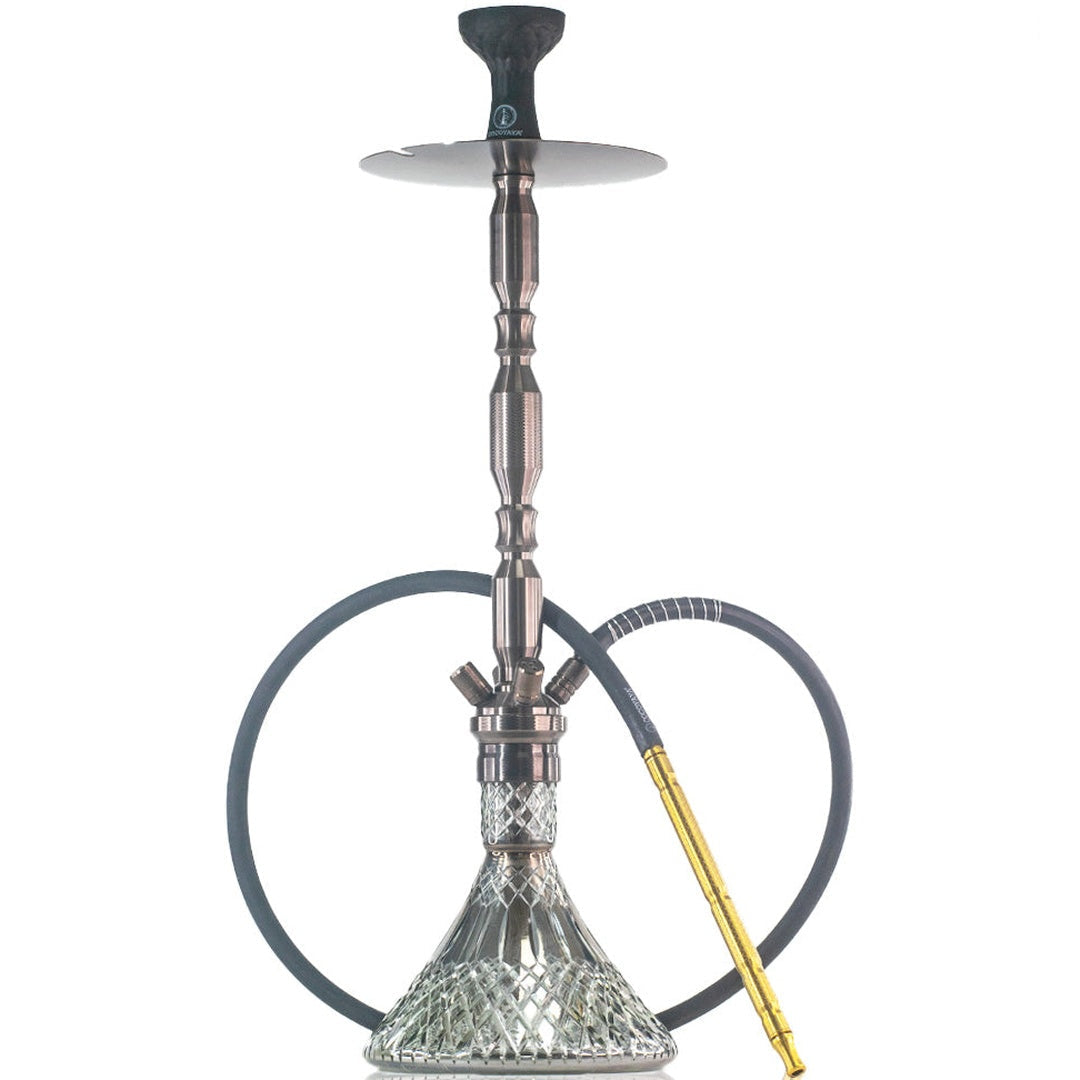 COCOYAYA King Series Brando Hookah - Bronze Stem & CGB Base