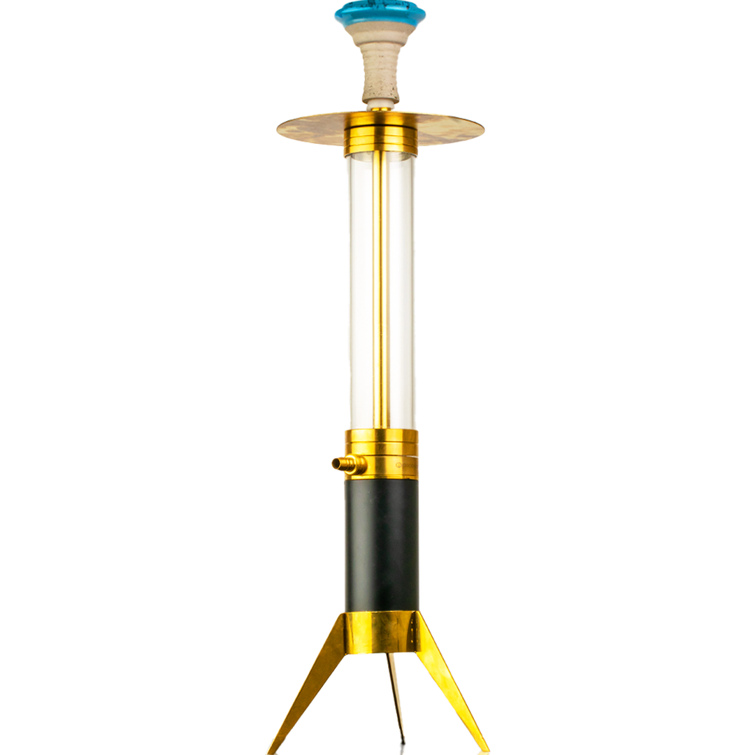 COCOYAYA Denali Bonzai Hookah - Golden & Black Base