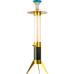 COCOYAYA Denali Bonzai Hookah - Golden & Black Base