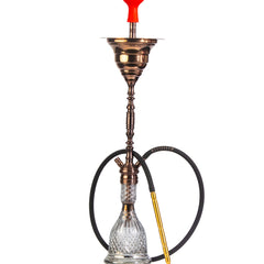 COCOYAYA Gamaliya Hani Hookah - Bronze Stem & Grey Base