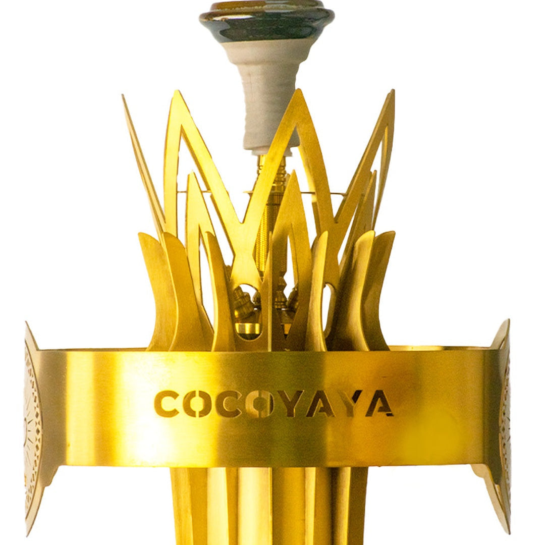 COCOYAYA Gemini Hookah - Golden