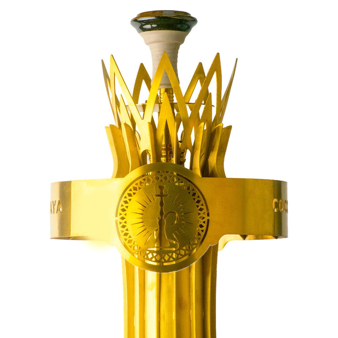 COCOYAYA Gemini Hookah - Golden