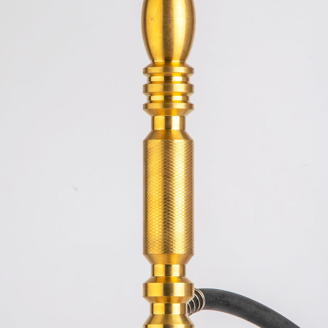 COCOYAYA King Series Hookah - Gold Stem (Ceramic Base)