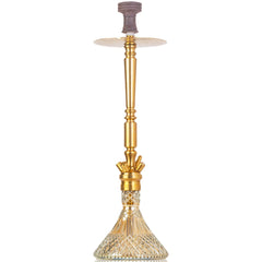 COCOYAYA King Series Vilo Hookah - Golden Stem & Gold Base
