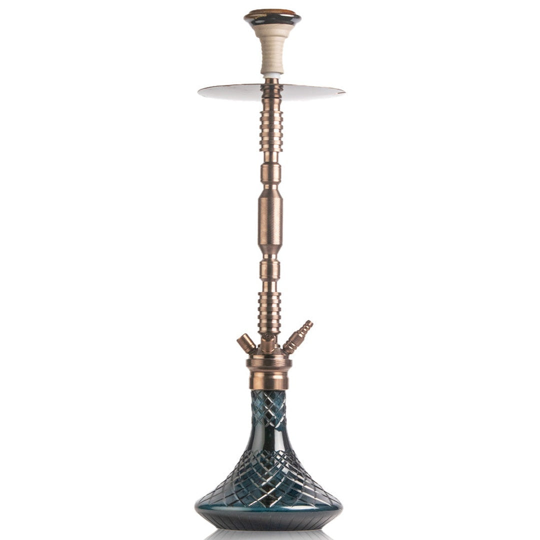 COCOYAYA King Series Hookah - Bronze Stem (Black Base)