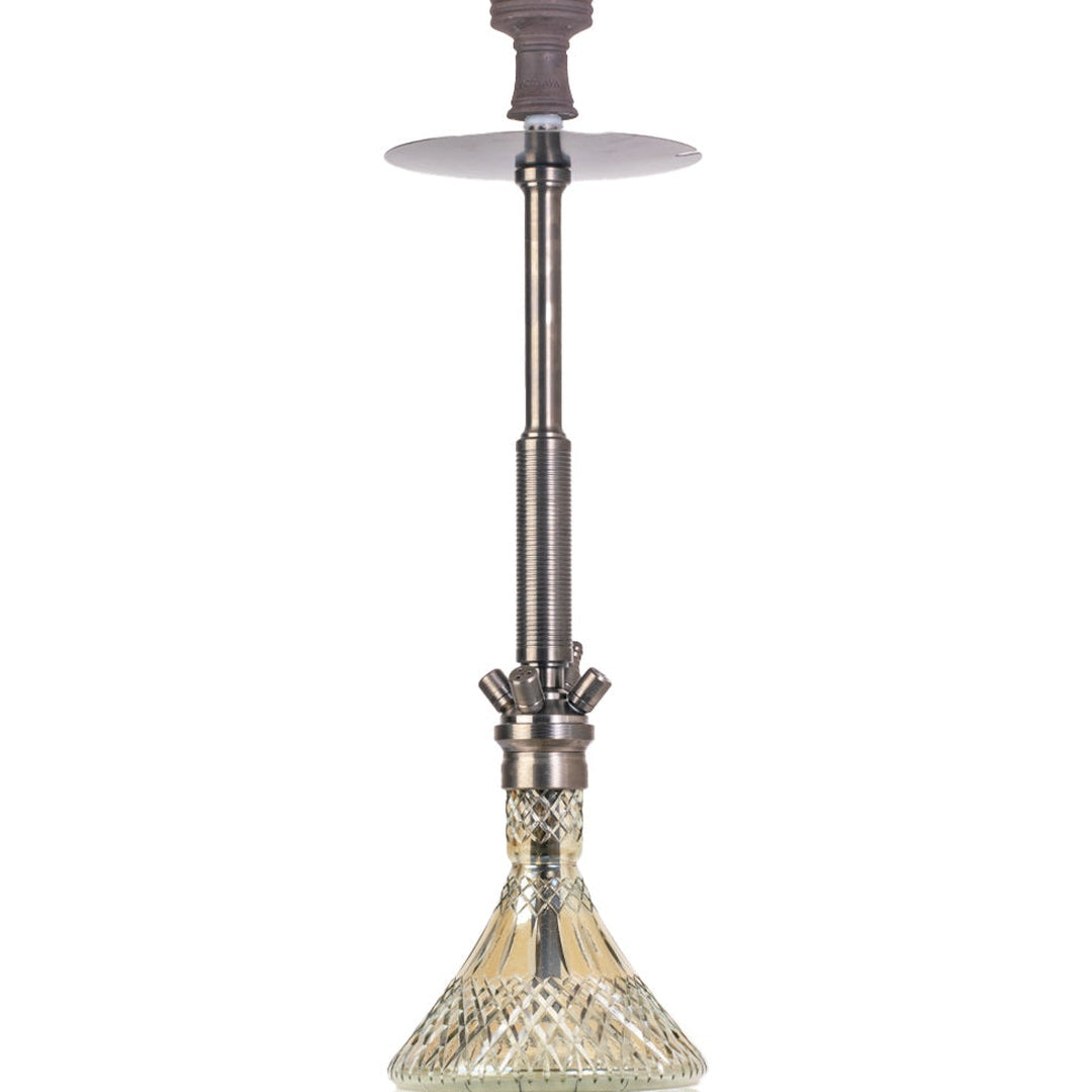 COCOYAYA King Series Spiral Hookah - Bronze Stem & CGB Base