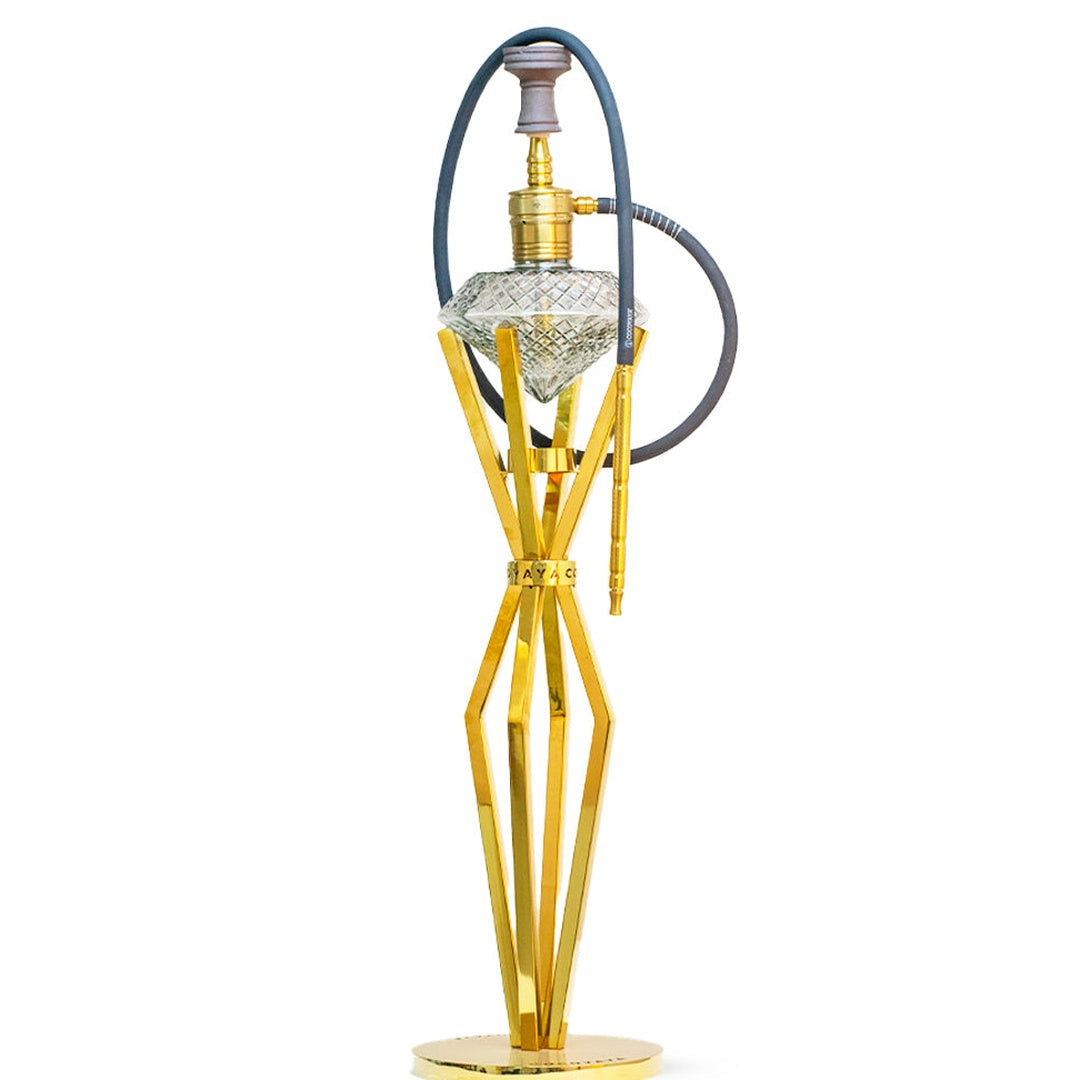 COCOYAYA Kohinoor Grande Hookah - Golden