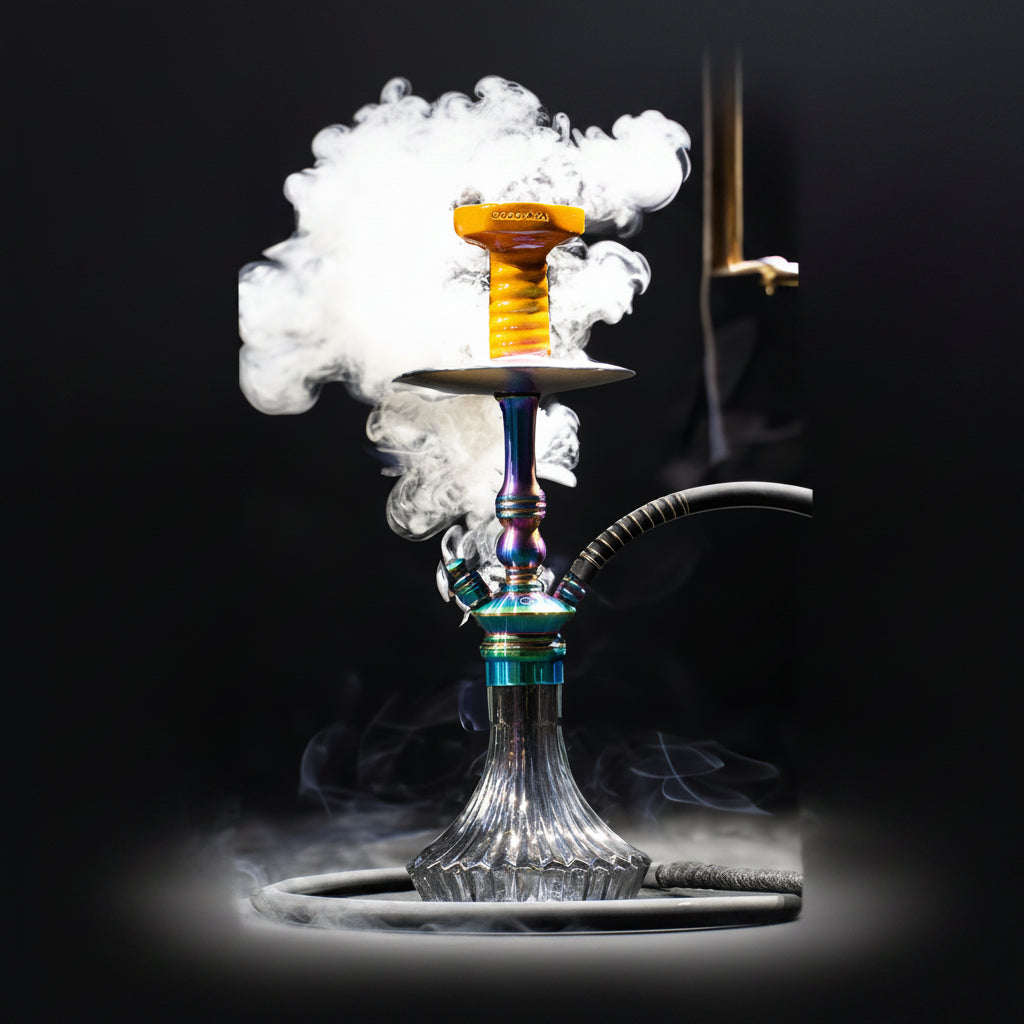 COCOYAYA Madrid Hookah - Rainbow (Grey Base)