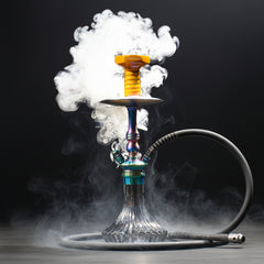 COCOYAYA Barcelona Hookah - Golden & Grey Base