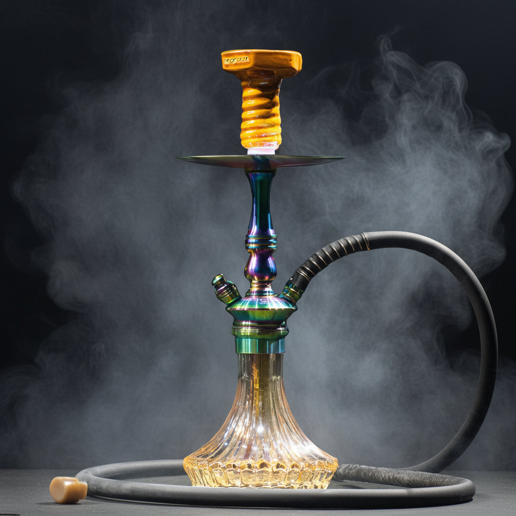 COCOYAYA Madrid Hookah - Rainbow (Amber Base)