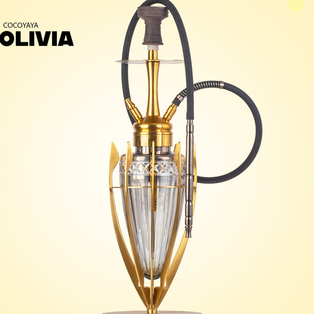 COCOYAYA Olivia Hookah - Golden