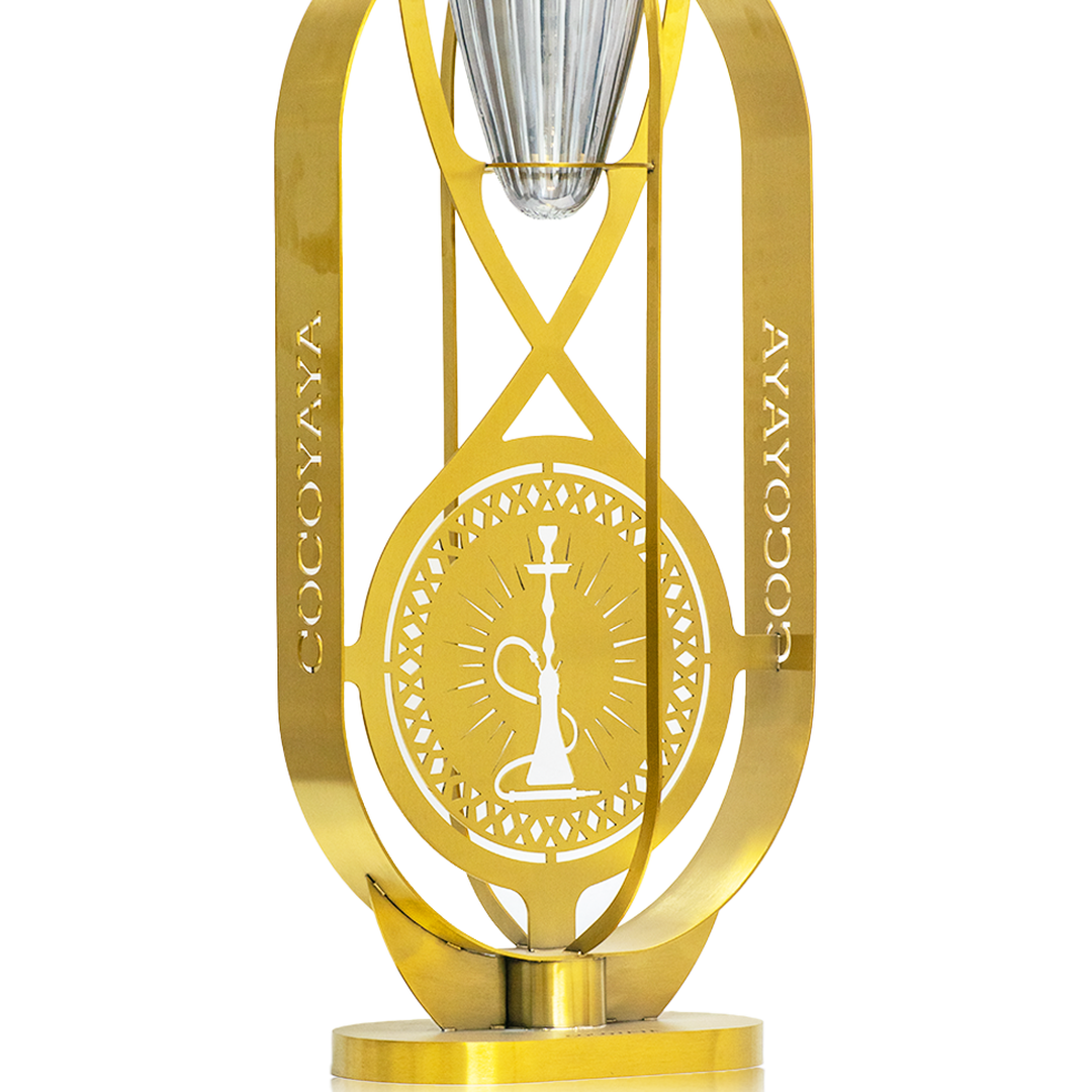 COCOYAYA Opala Hookah - Golden