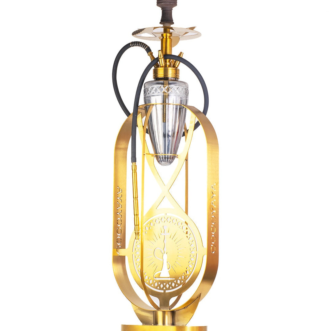 COCOYAYA Opala Hookah - Golden