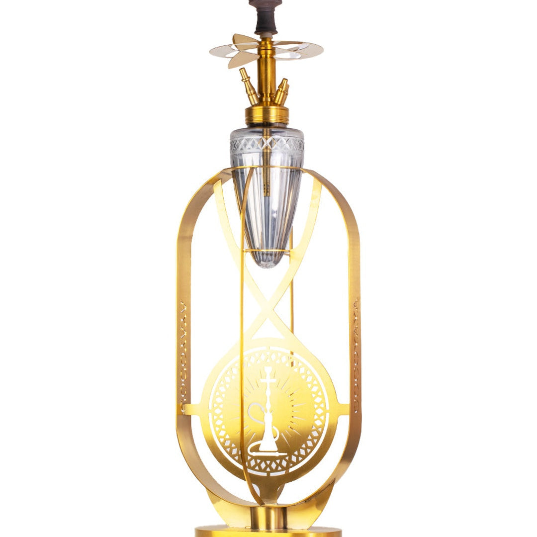 COCOYAYA Opala Hookah - Golden