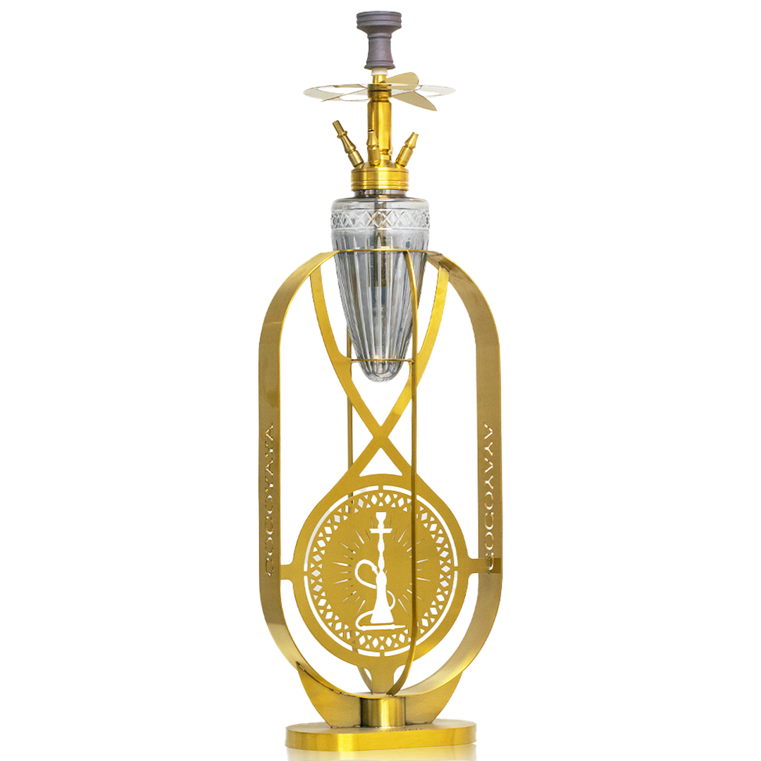 COCOYAYA Opala Hookah - Golden