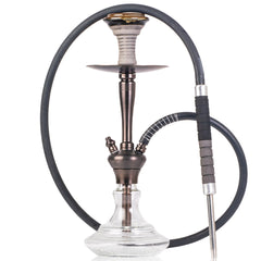 COCOYAYA Pablo Hookah - Bronze Stem & Transparent Base