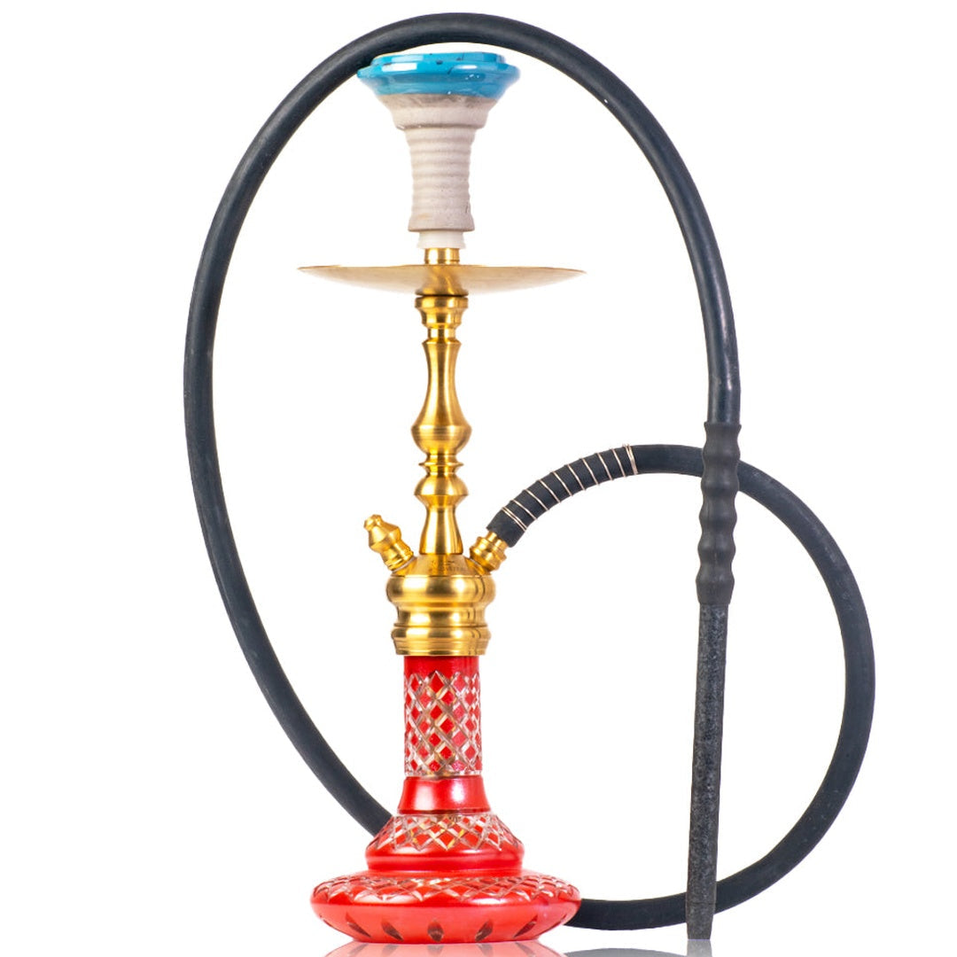 COCOYAYA Simba 2.0 Hookah - Gold Stem & Red Base