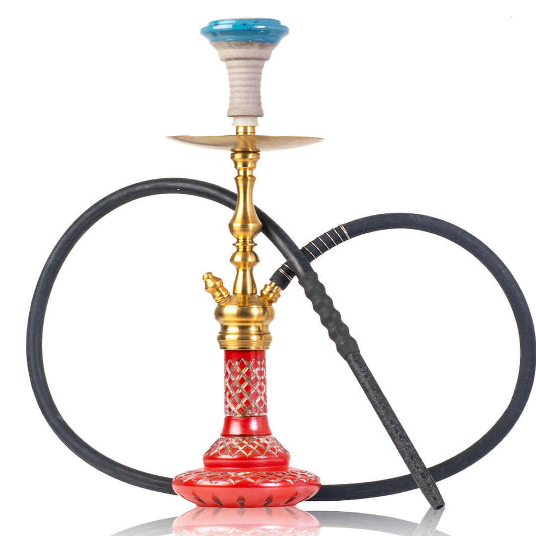 COCOYAYA Simba 2.0 Hookah - Gold Stem & Red Base