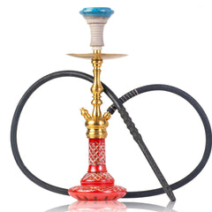 COCOYAYA Simba 2.0 Hookah - Gold Stem & Red Base