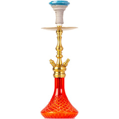 COCOYAYA Simba Hookah - Gold Stem & Red Base